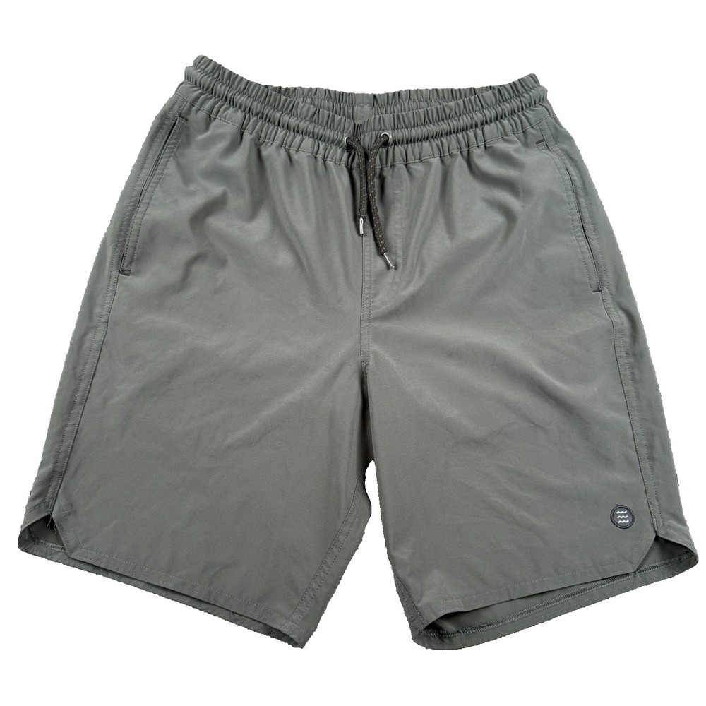Free Fly Apparel Men's Olive Green Athletic Shorts